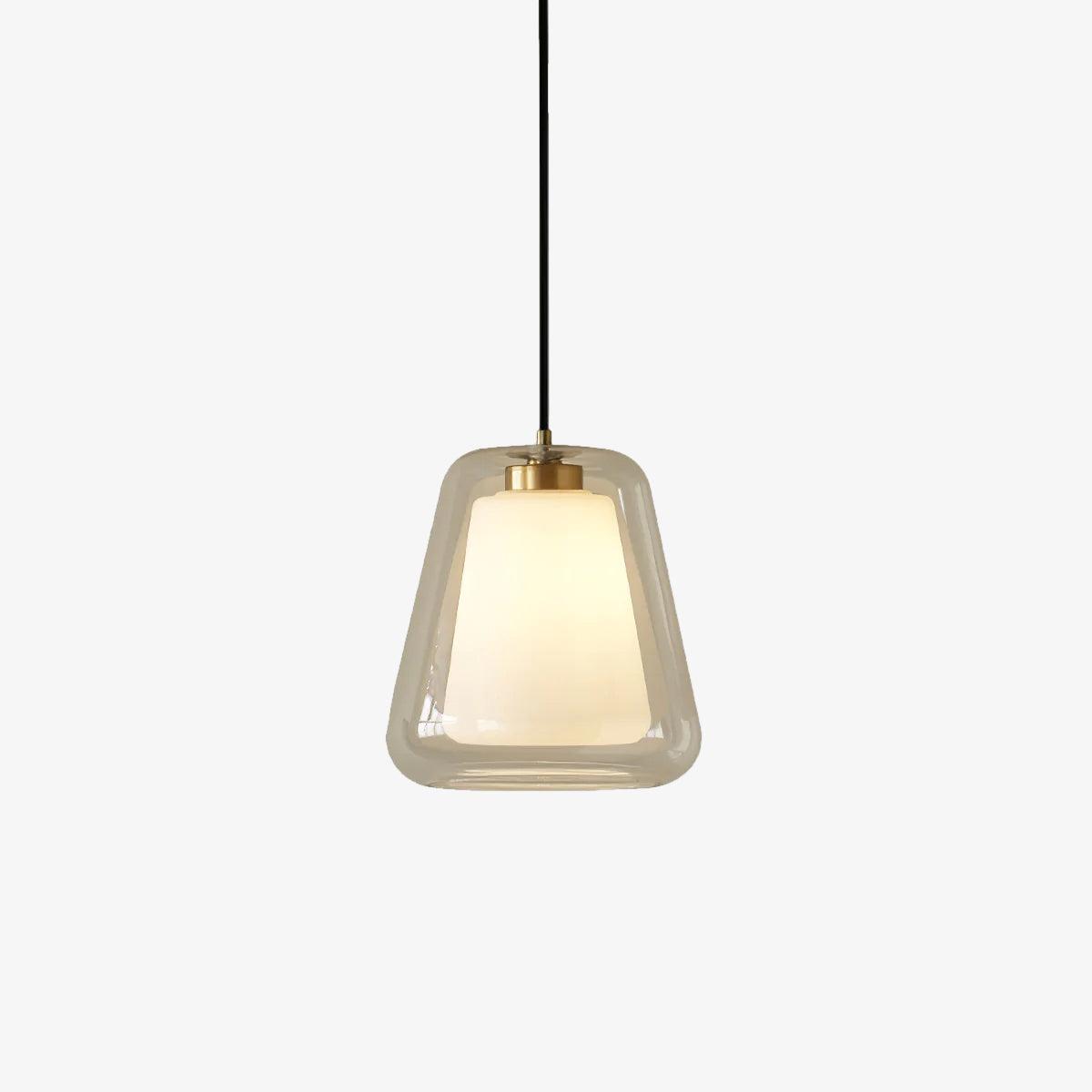 Ate lampă suspendată aurie, contemporană