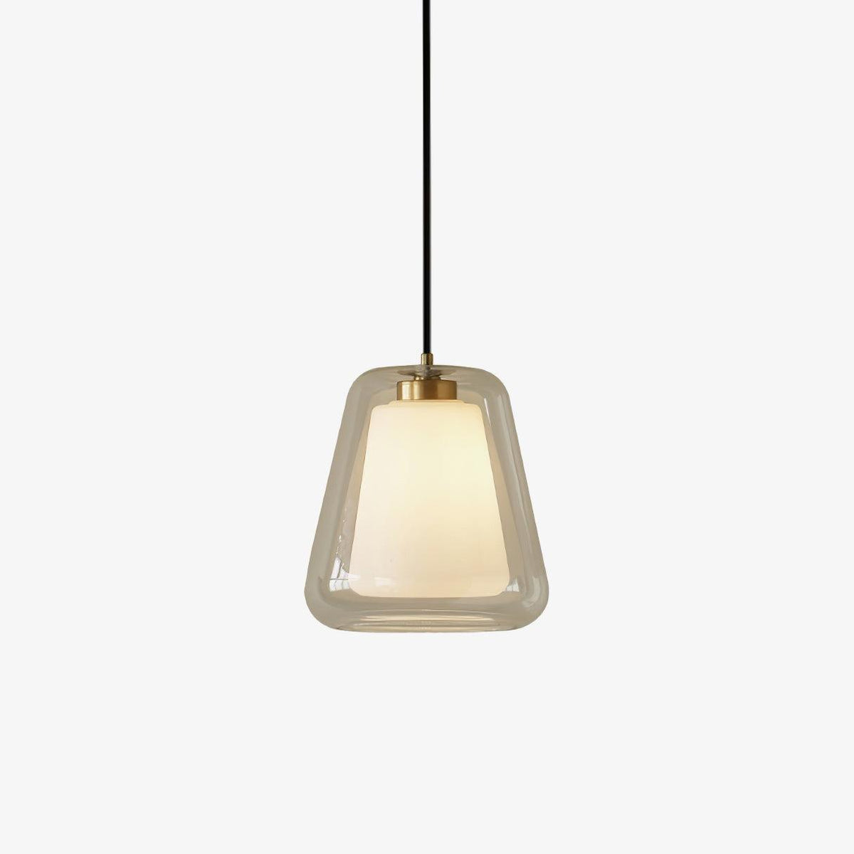 Ate lampă suspendată aurie, contemporană