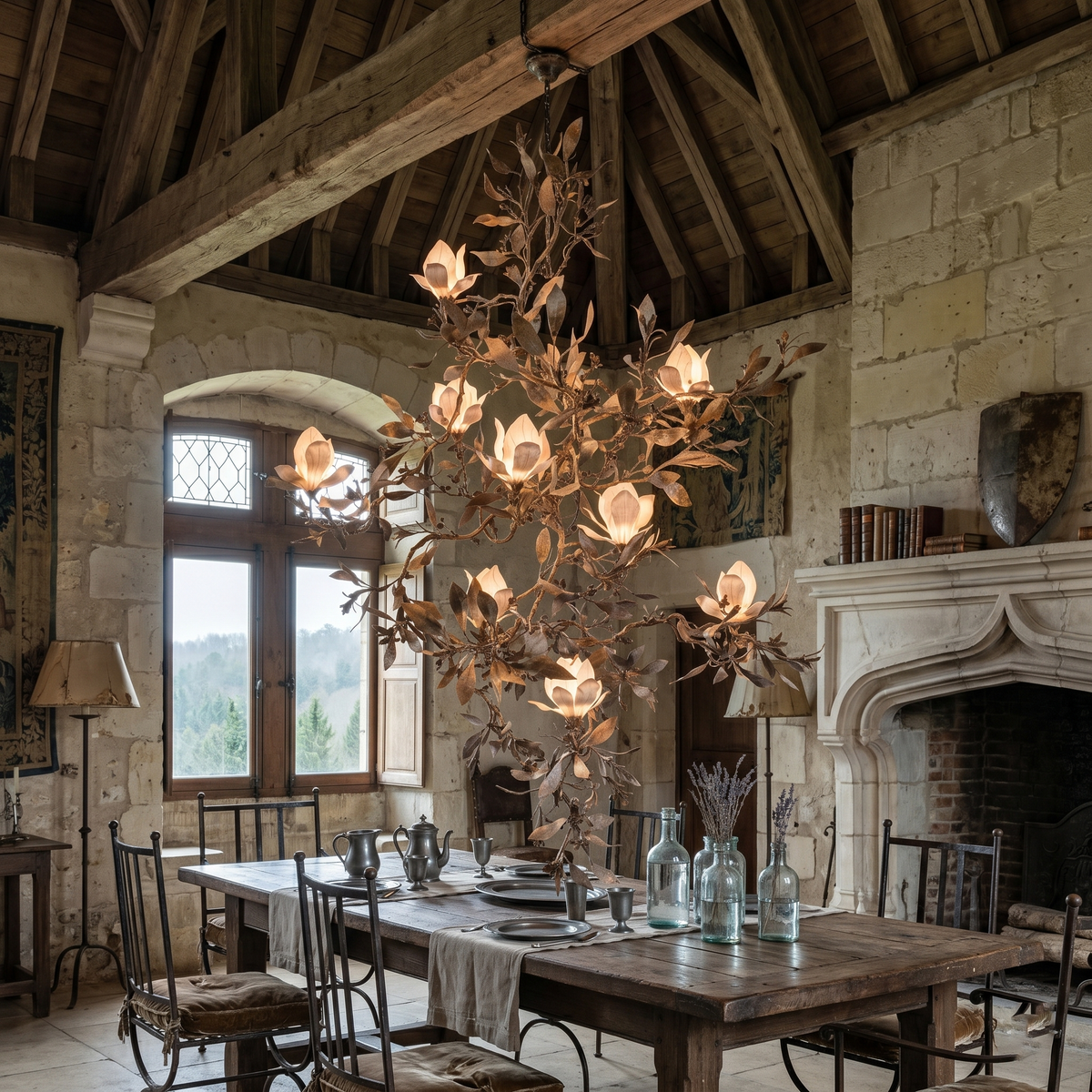 Morvyn Ironwork candelabru