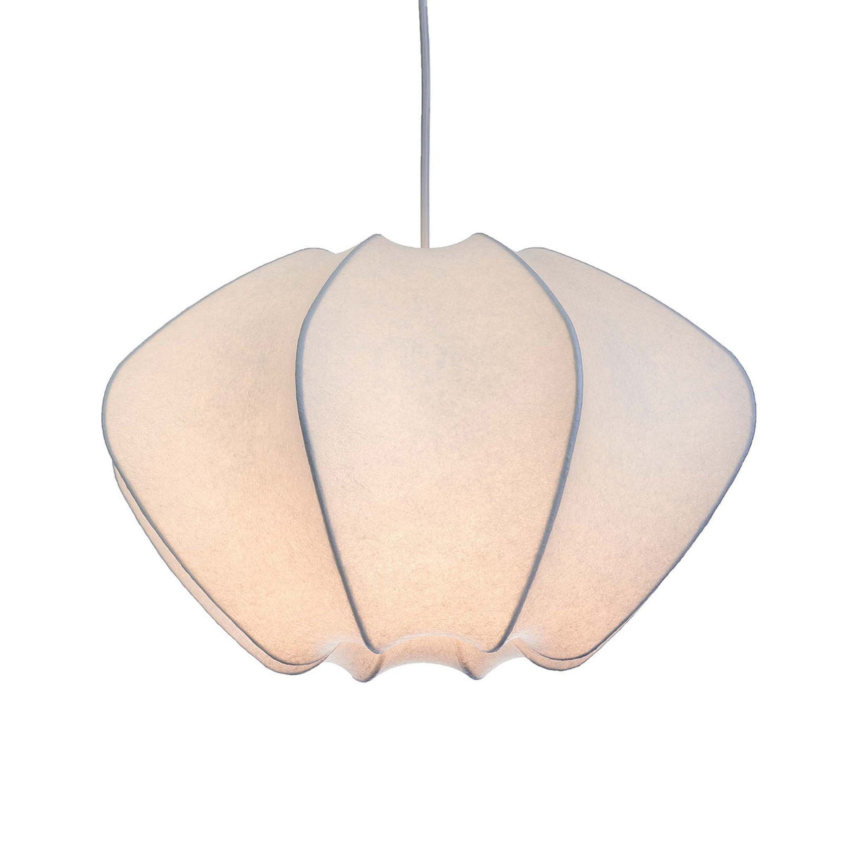Pithos lampă suspendată din mătase, elegantă