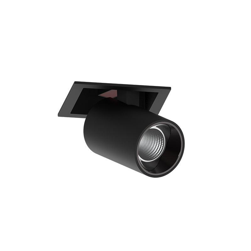 Dia lampă de tavan Spotlight negru pentru living