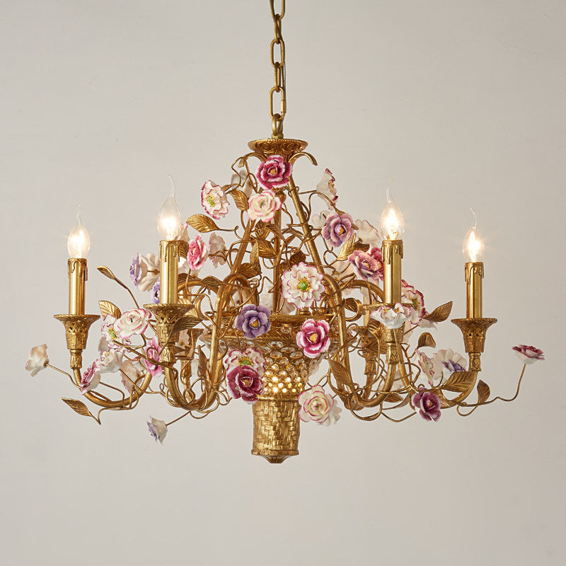Corisande Flowers candelabru