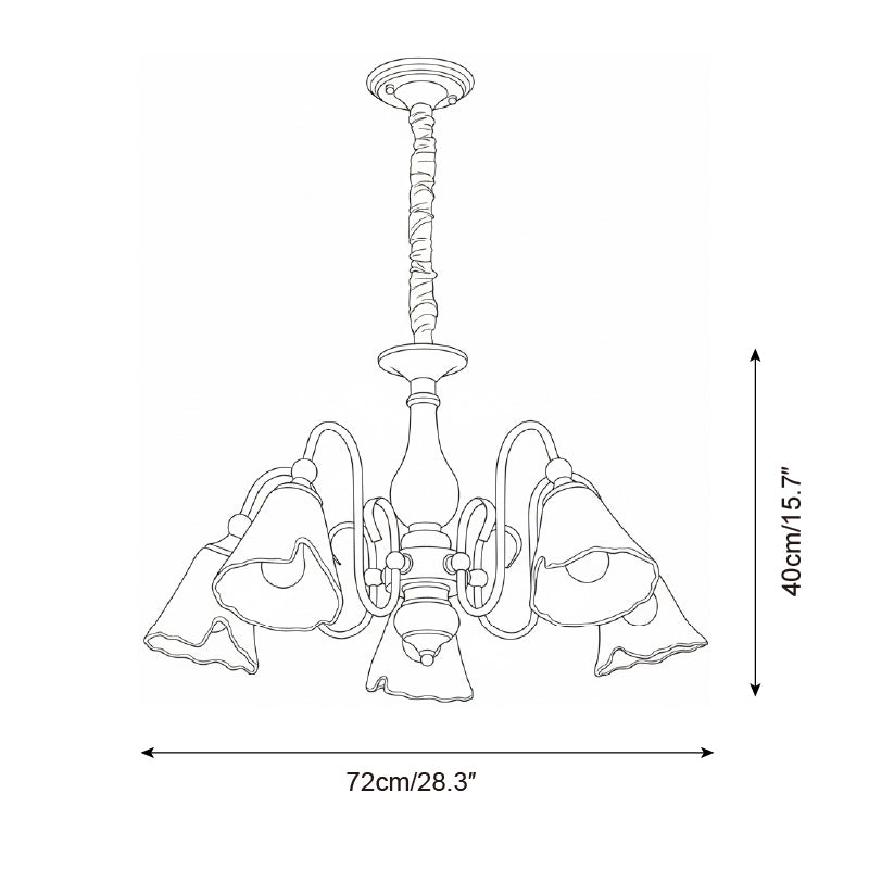 Amber-Bloom candelabru
