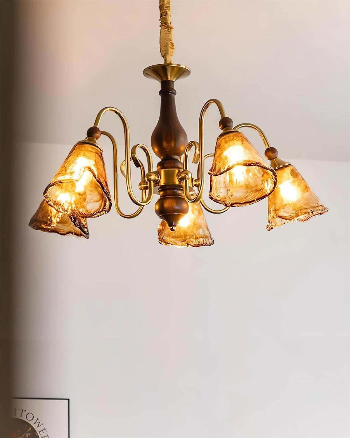 Amber-Bloom candelabru