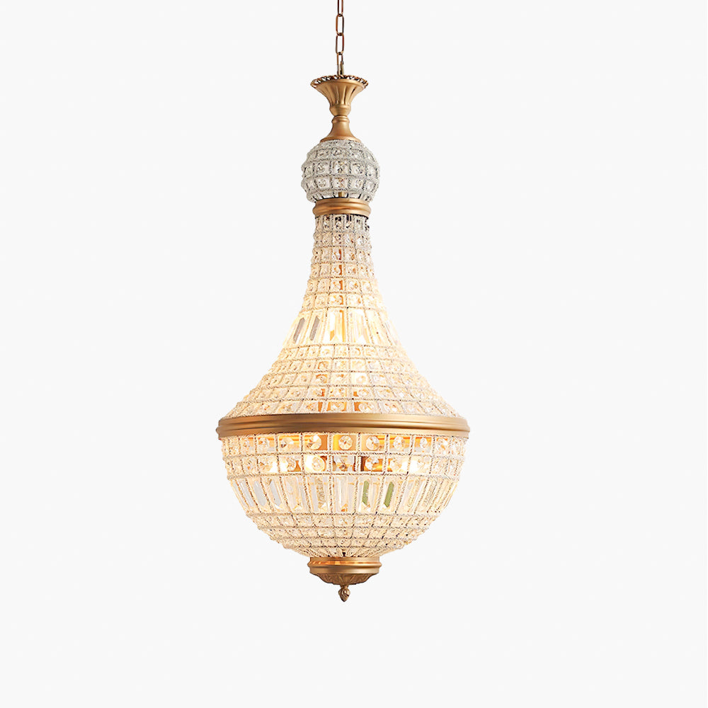 Auristella candelabru din cristal