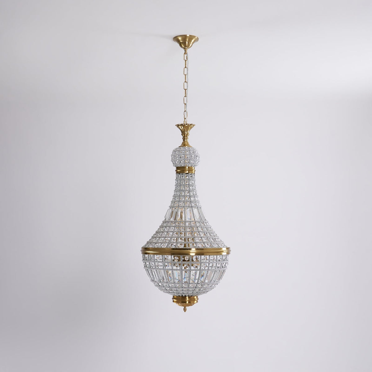 Auristella candelabru din cristal