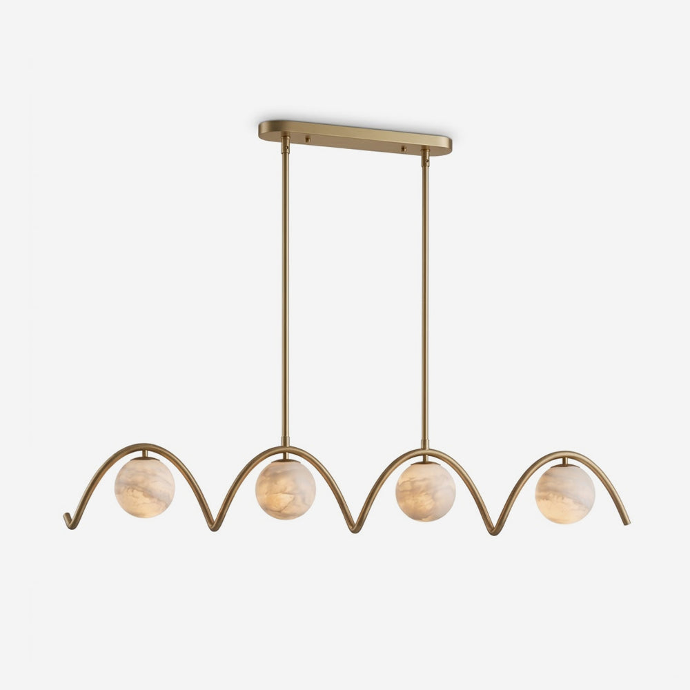 Everford candelabru din alabastru