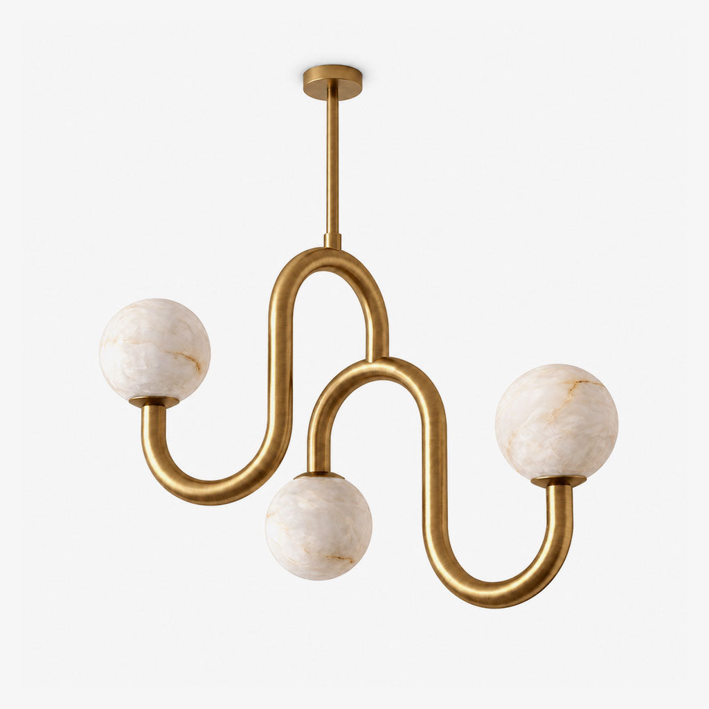 Vardenmere candelabru din alabastru