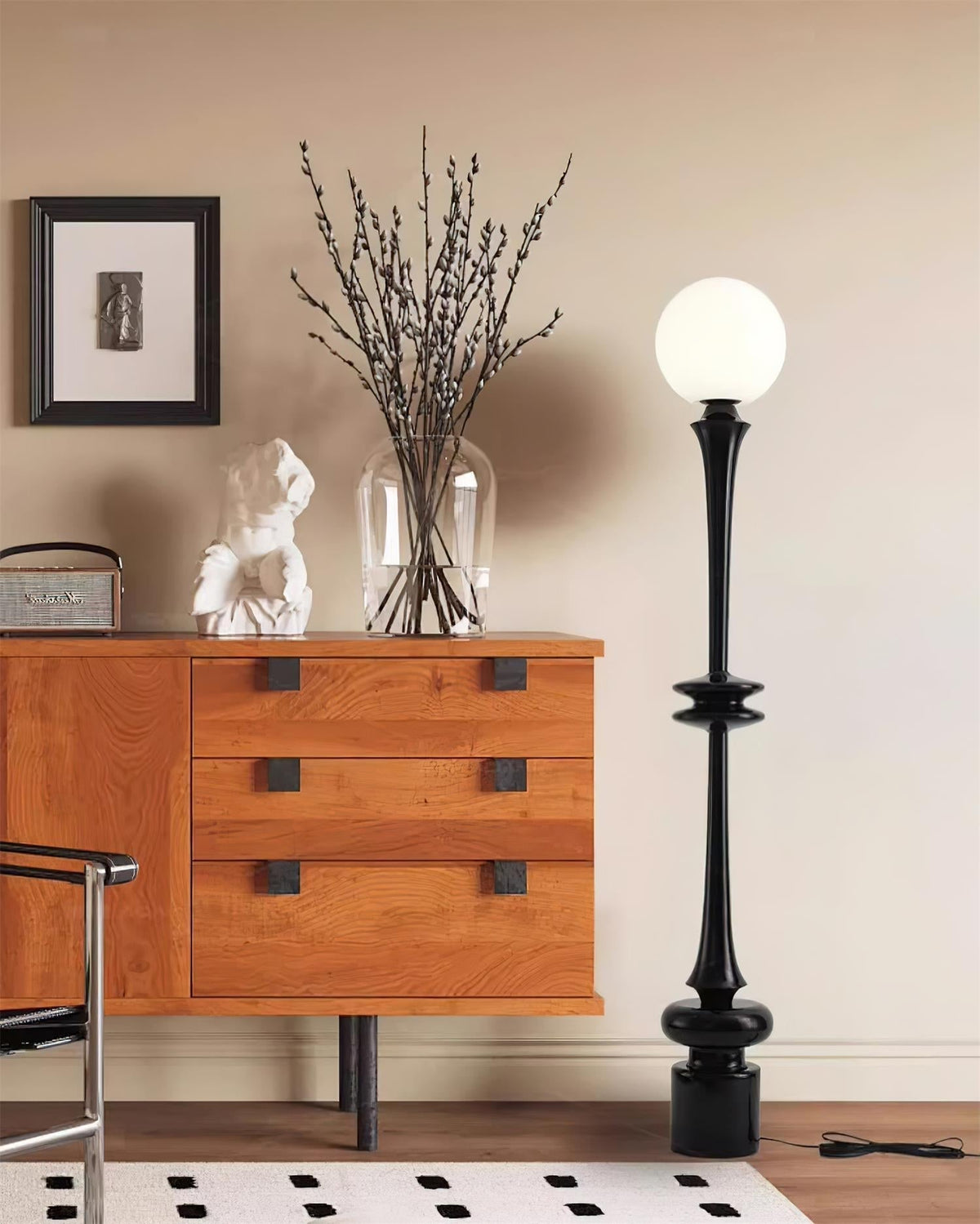 Spindle lampadar