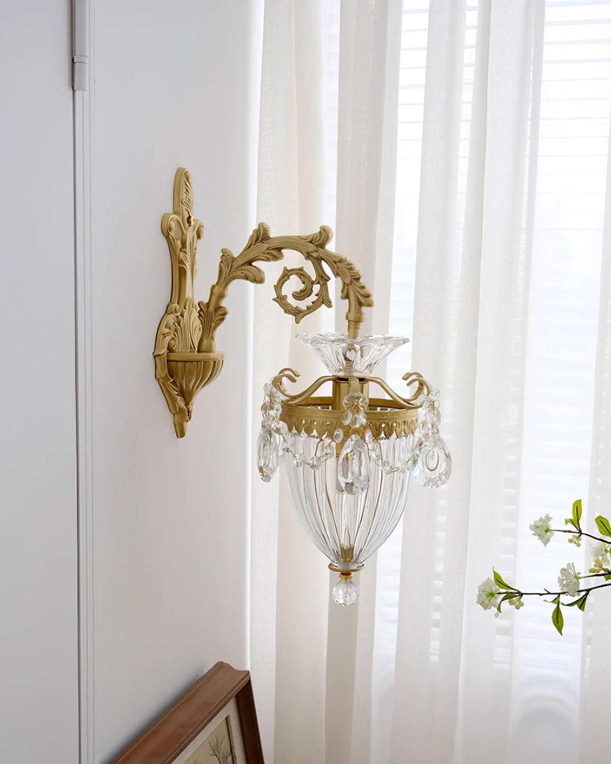 Vireon aplică de Perete aurie Dublă modernă
