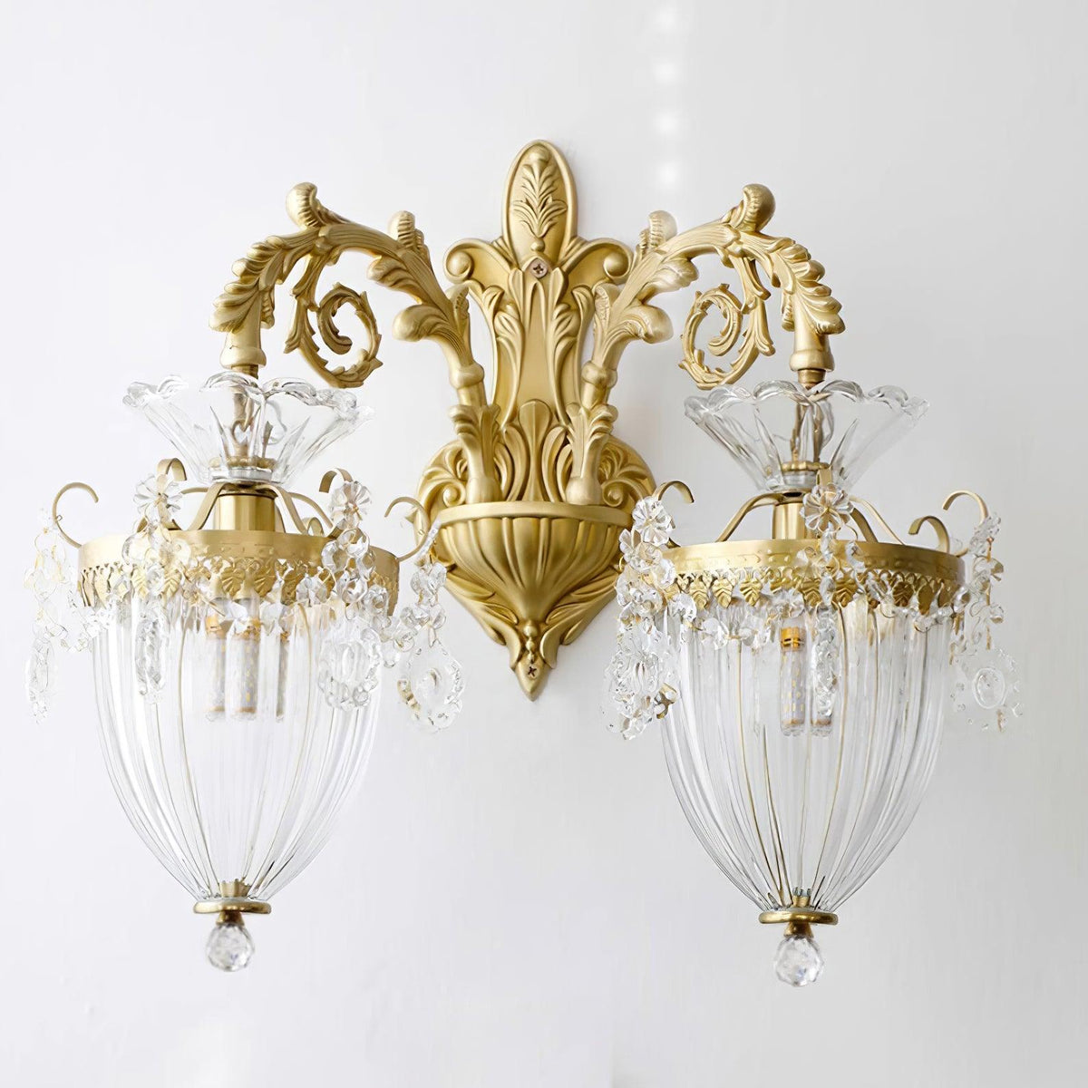Vireon aplică de Perete aurie Dublă modernă