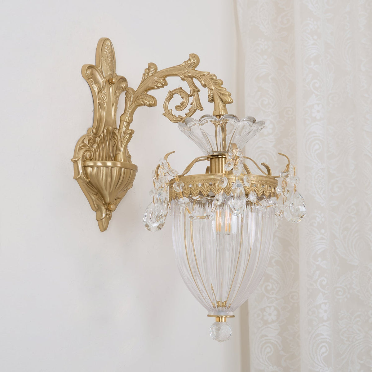 Vireon aplică de Perete aurie Dublă modernă