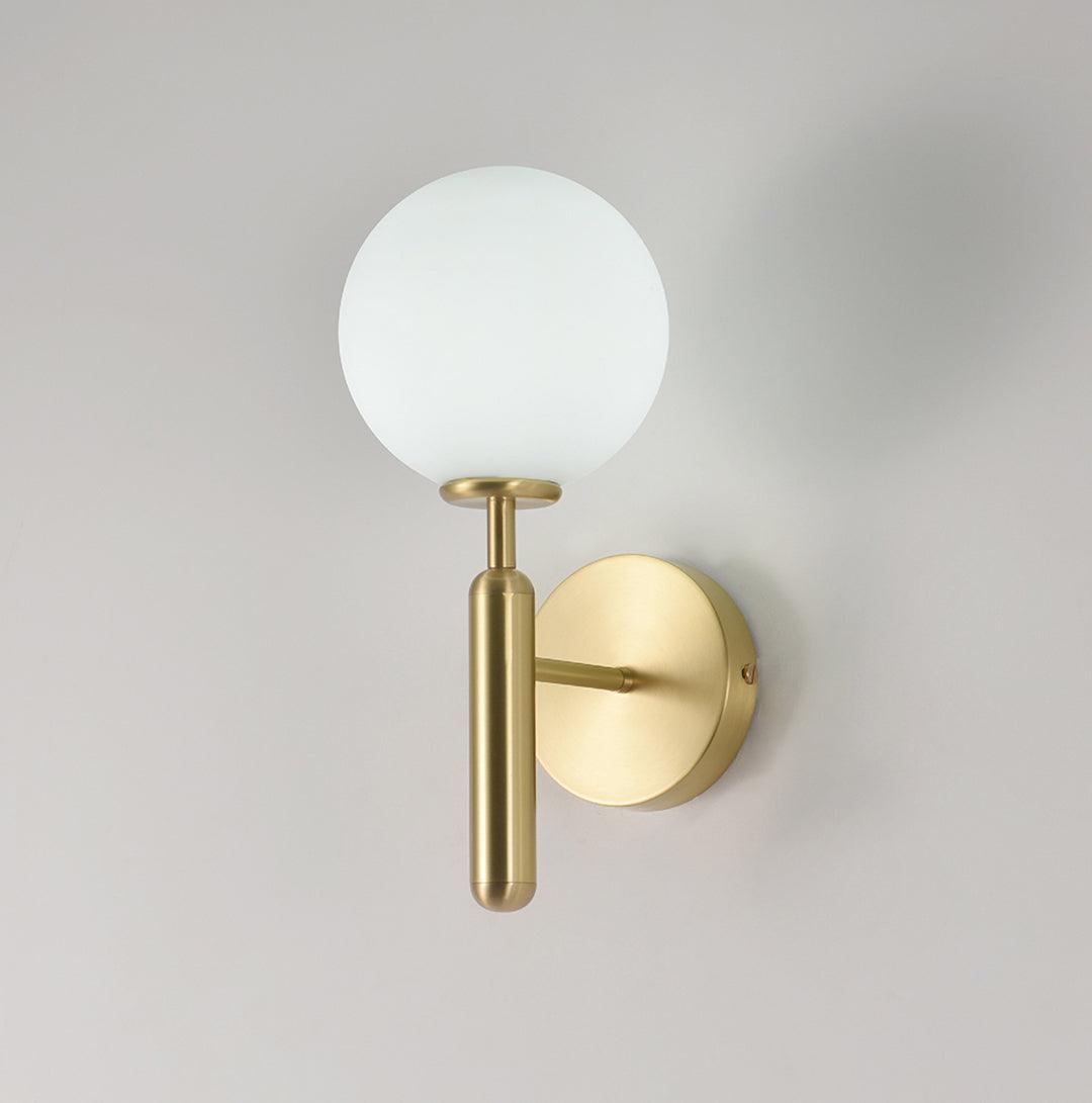 Culorara aplică de perete modernă, minimalistă din alamă