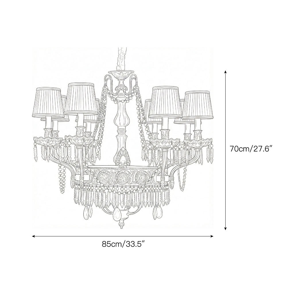 Vivandelle candelabru