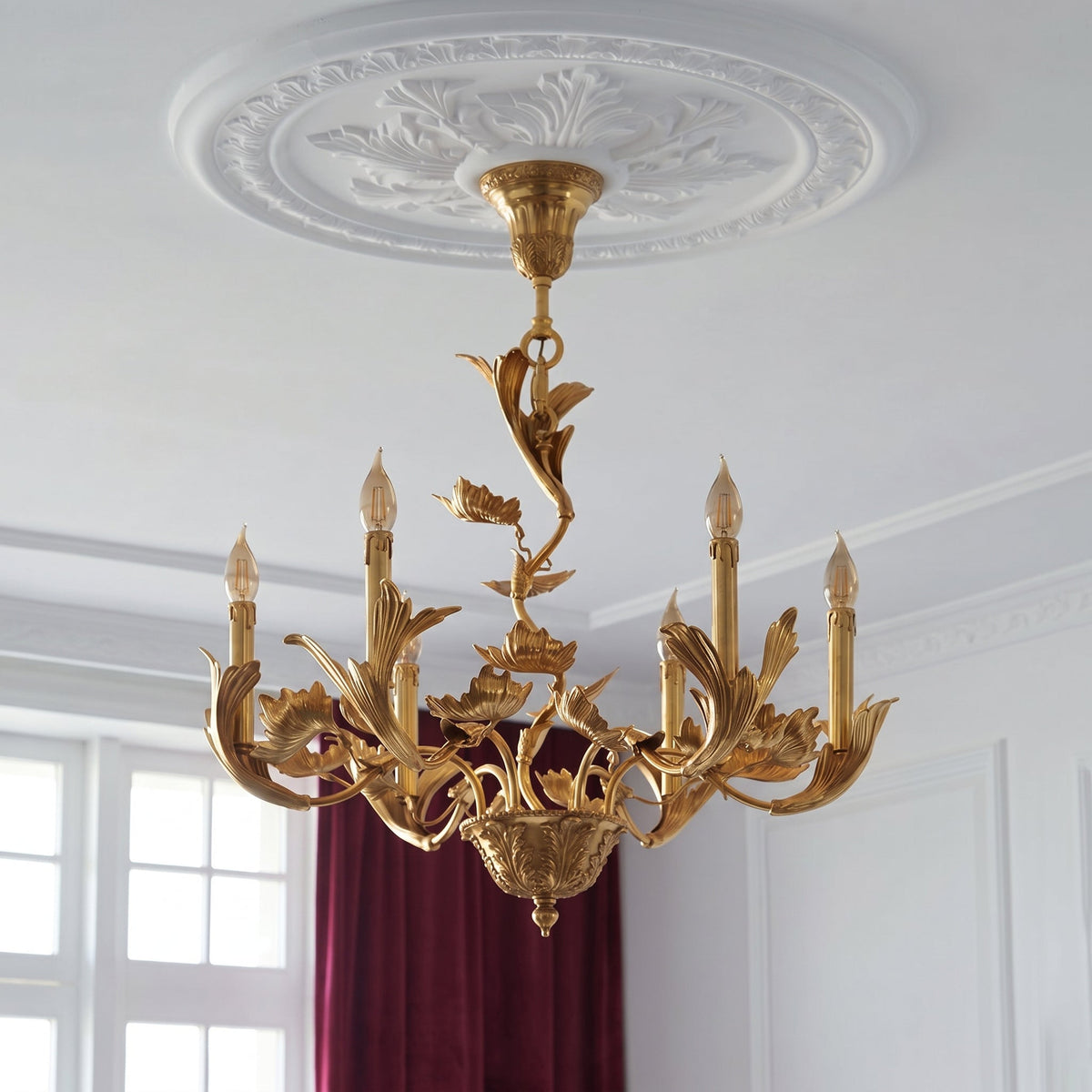 Verdant candelabru