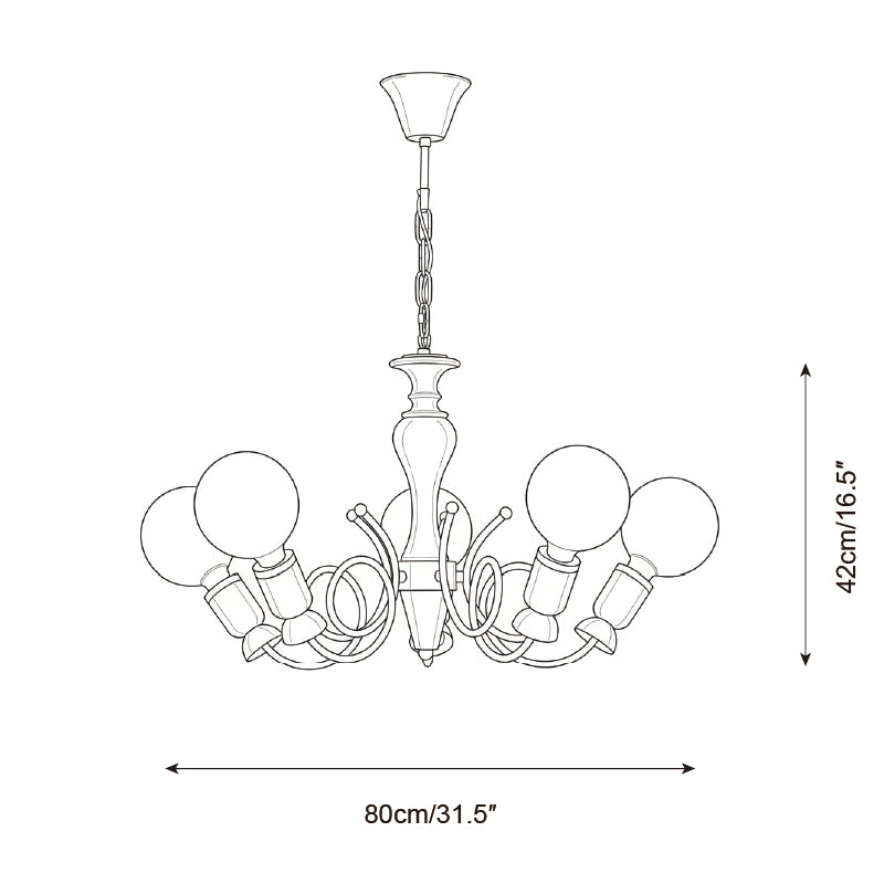 Aldora candelabru