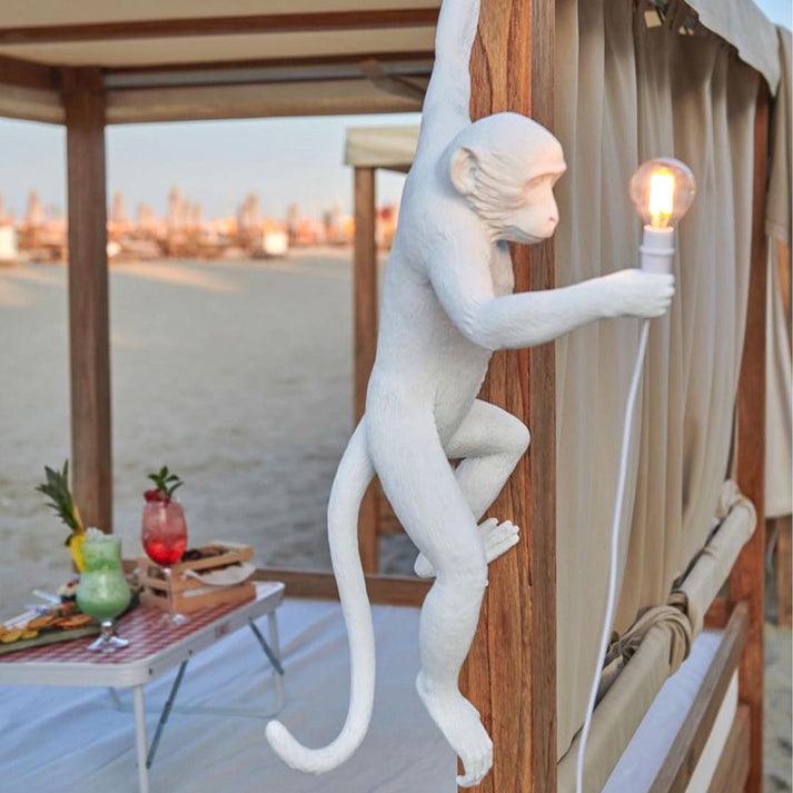 Bnx Art unic Monkey Rășină aplică de Perete