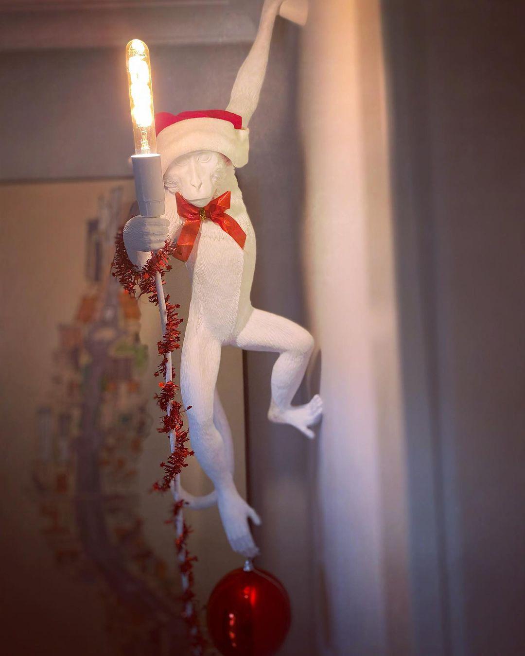 Bnx Art unic Monkey Rășină aplică de Perete