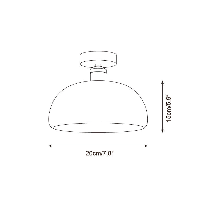 Soralira plafonieră aplicată