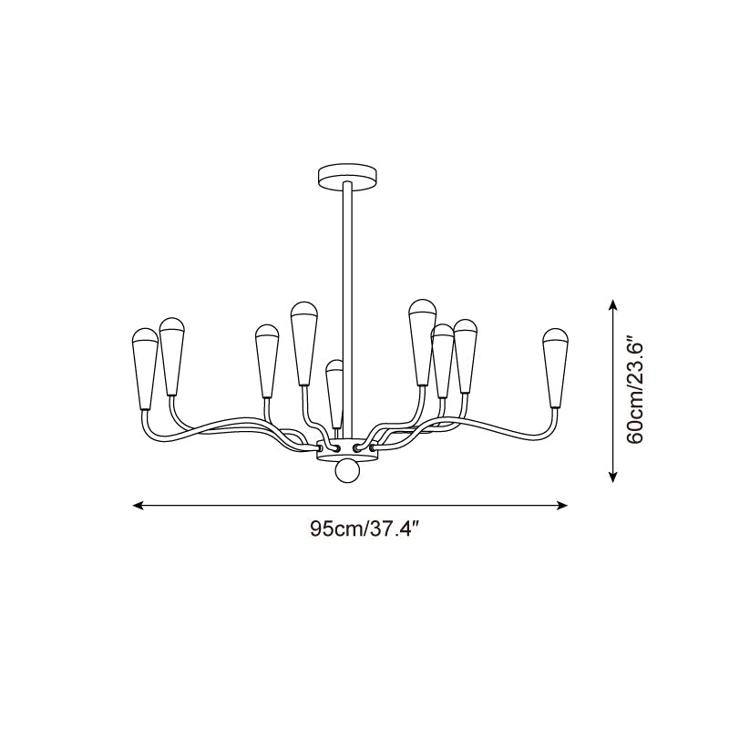 Selanian candelabru