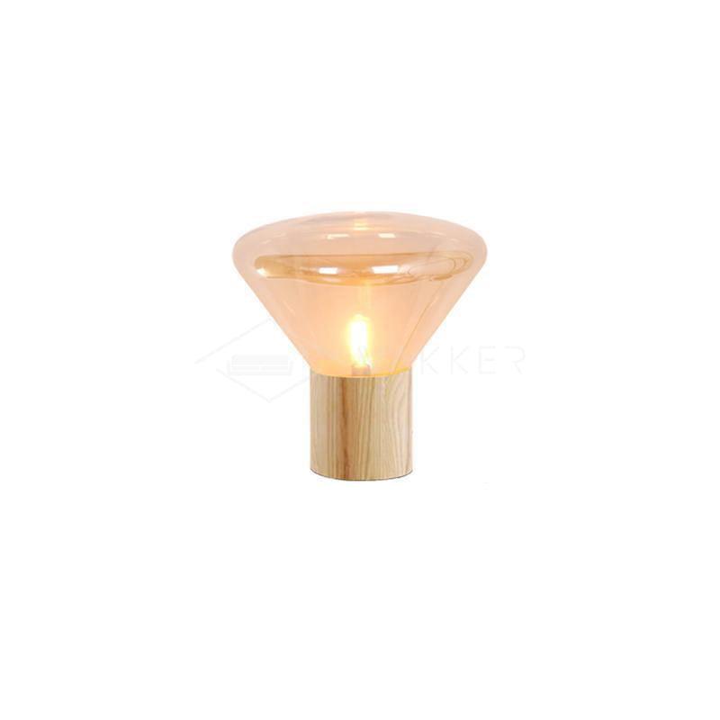 Sylirella lampă de masă minimalistă din lemn