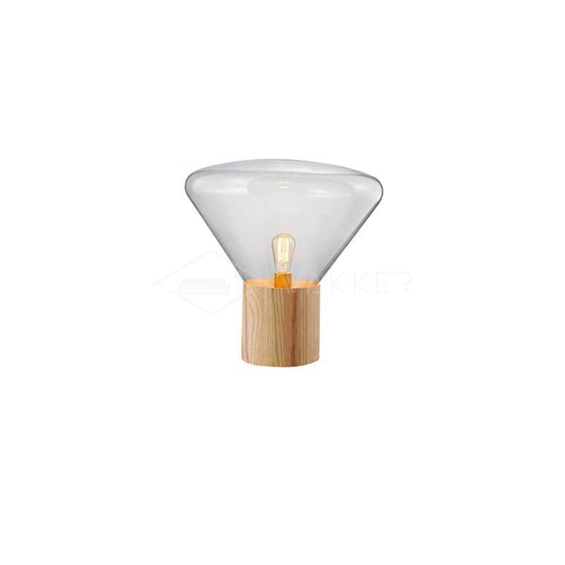 Sylirella lampă de masă minimalistă din lemn