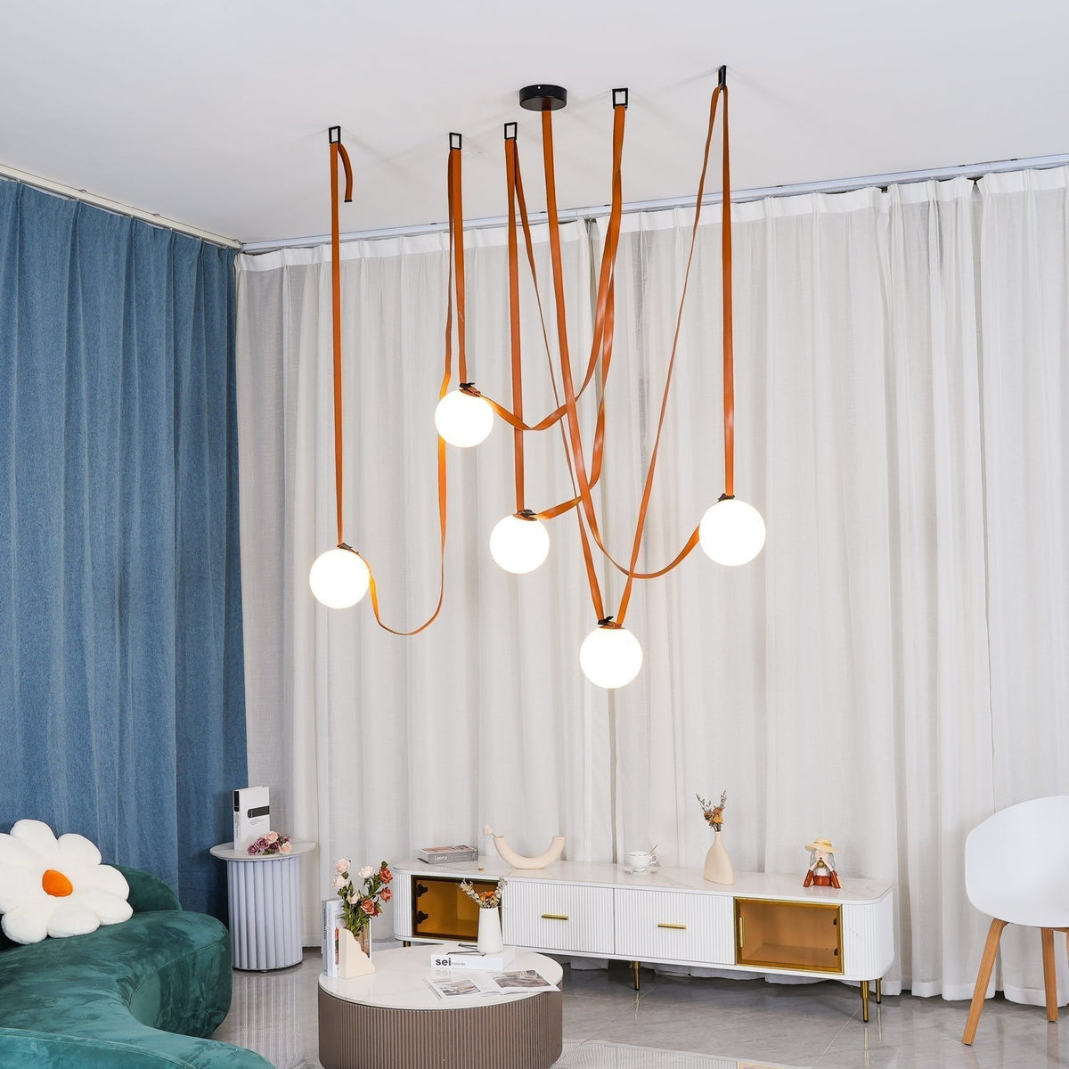 Zephira Multiple Belt lampă suspendată