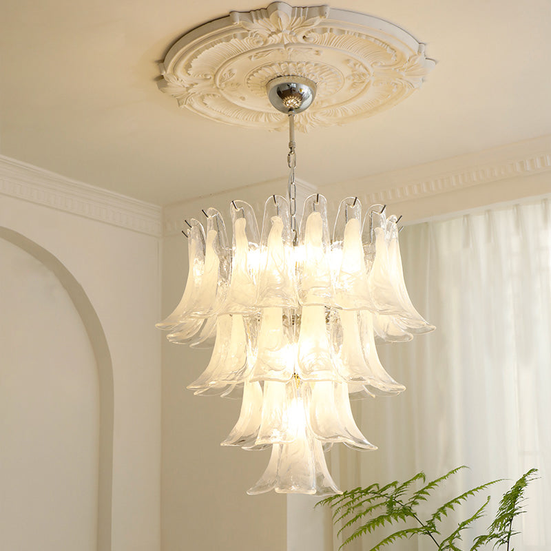 Kelly candelabru din sticlă Murano