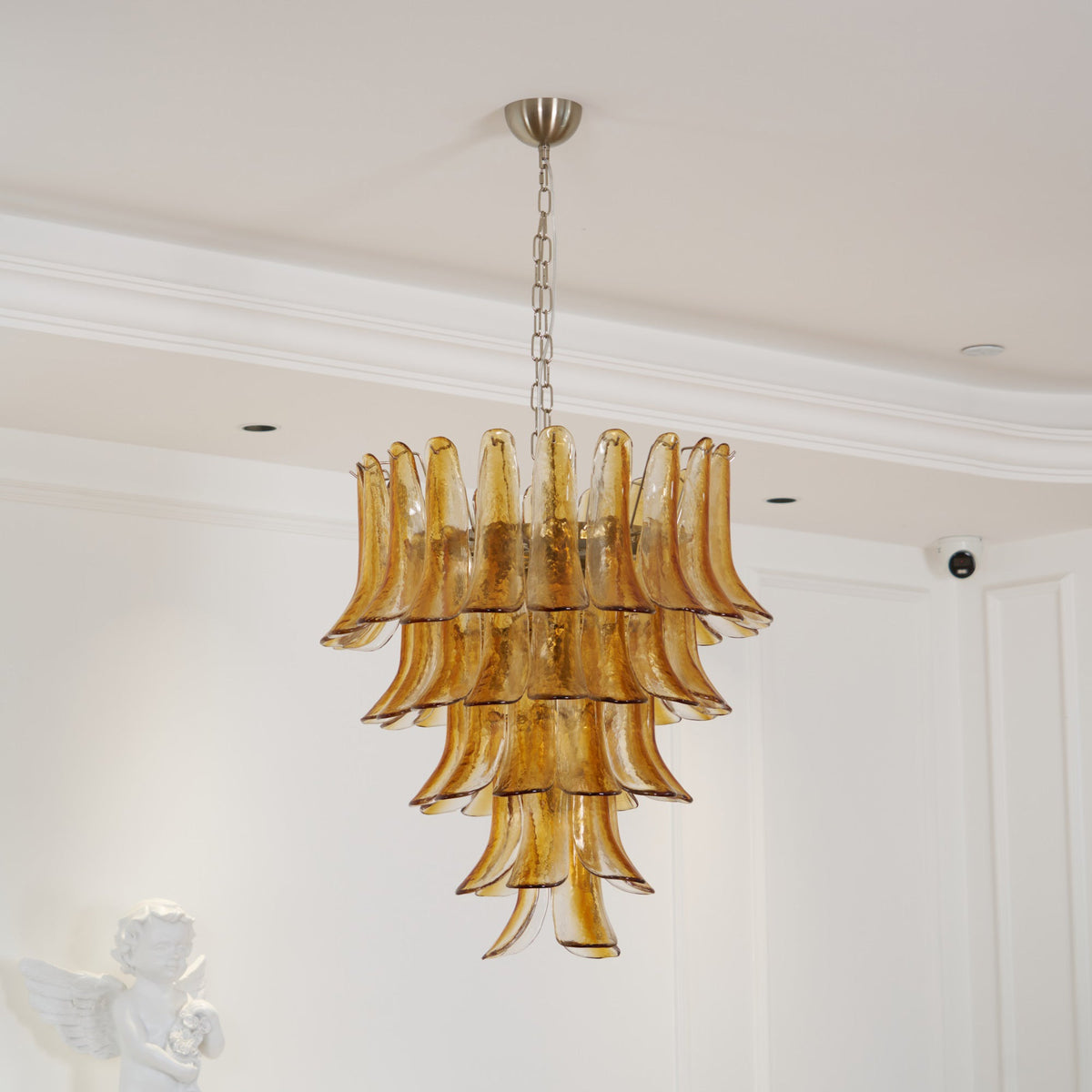 Kelly candelabru din sticlă Murano