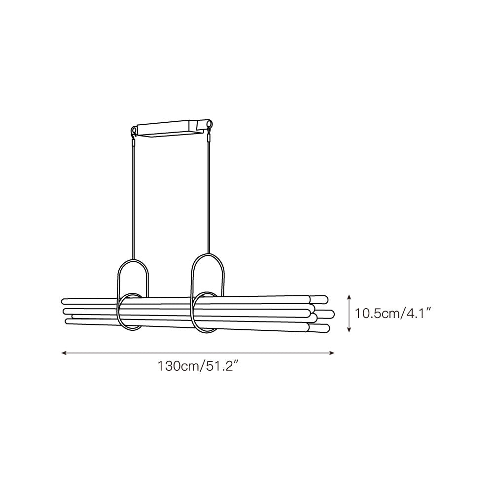 Calinissa Linear NL12 Tube candelabru