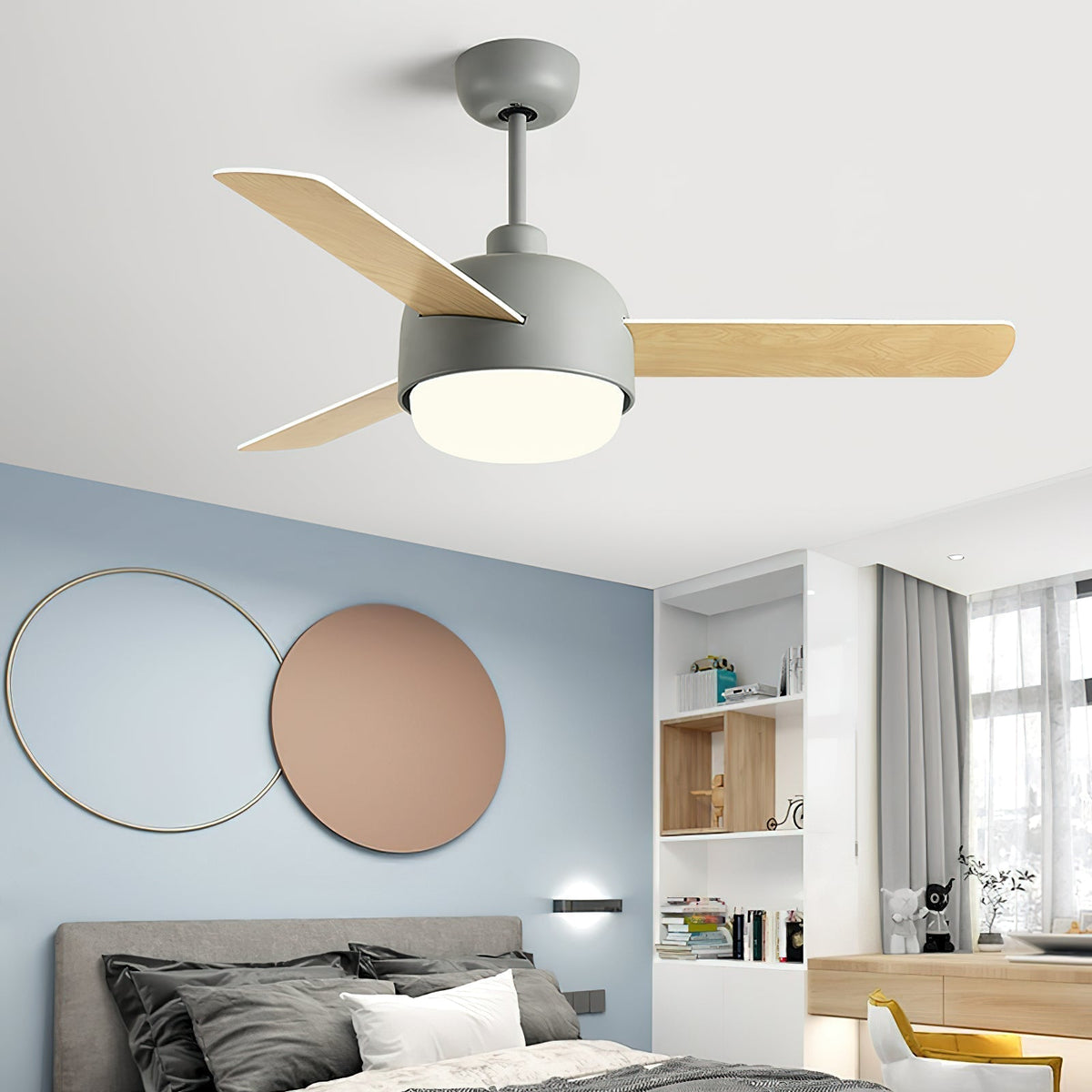 Cirareon ventilator de tavan cu lumină