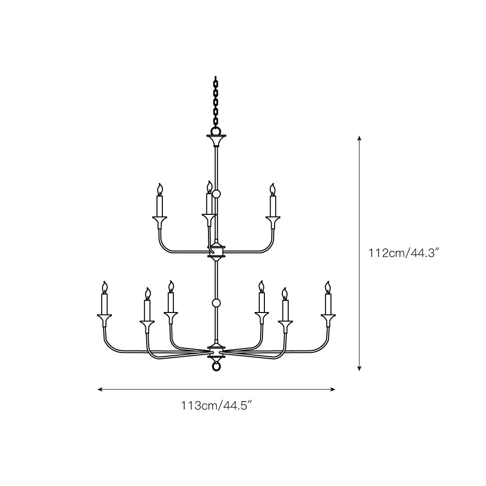 Harlow candelabru