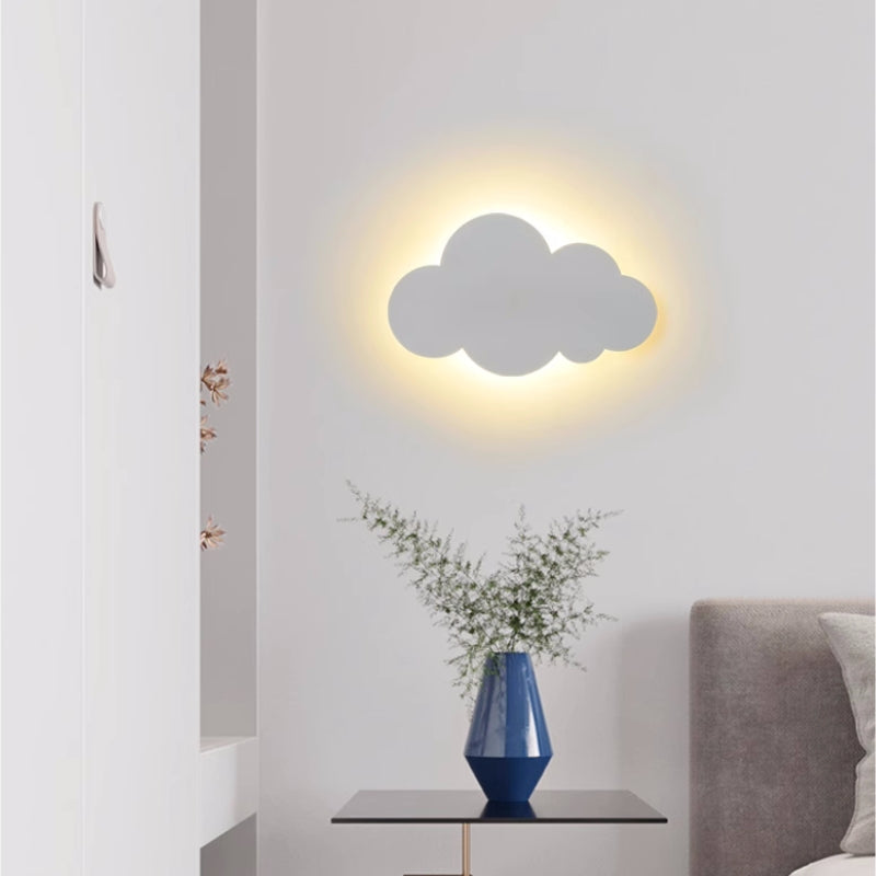 Aria aplică de perete, modernă, minimalistă, în formă de nor