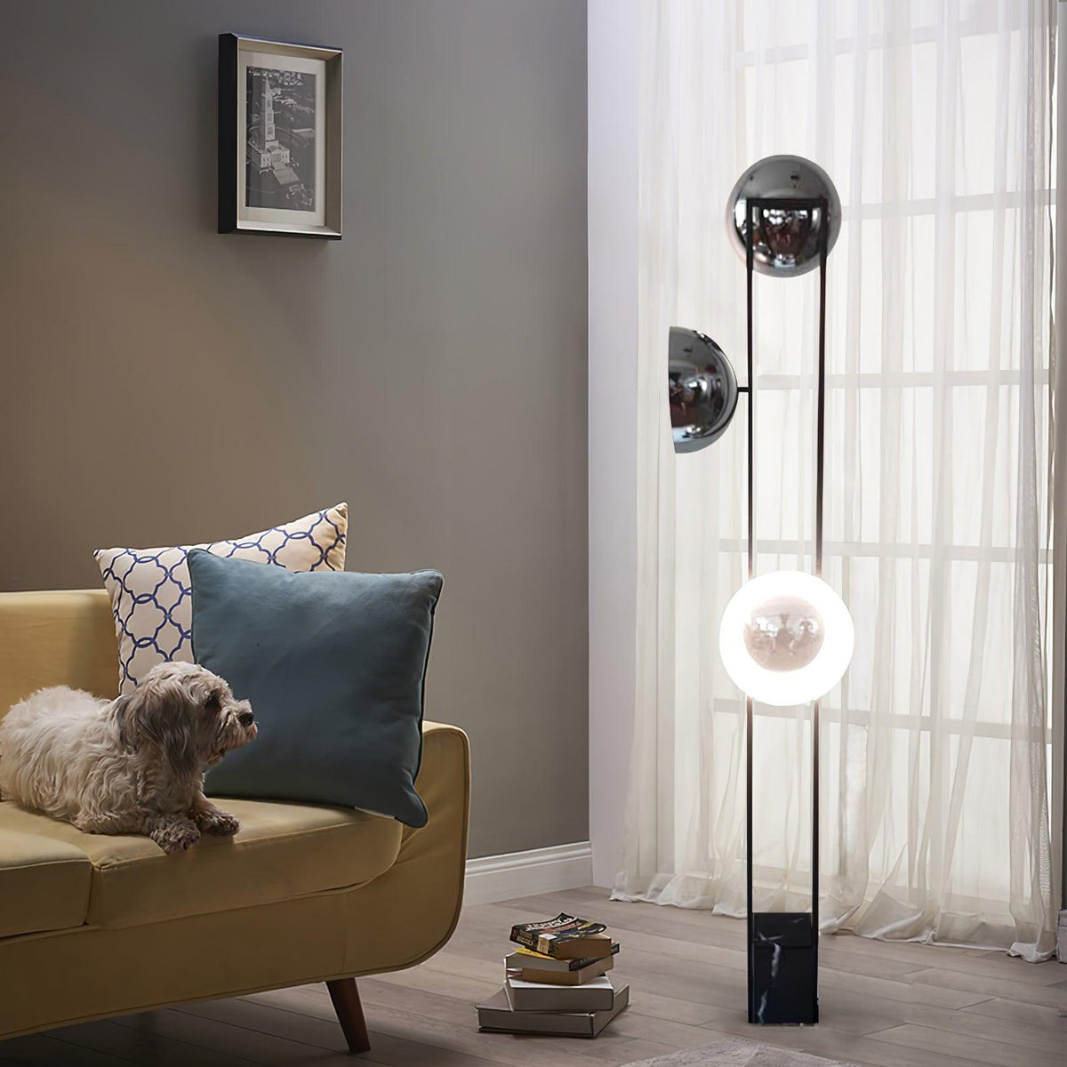 Alio lampadar modern din marmură