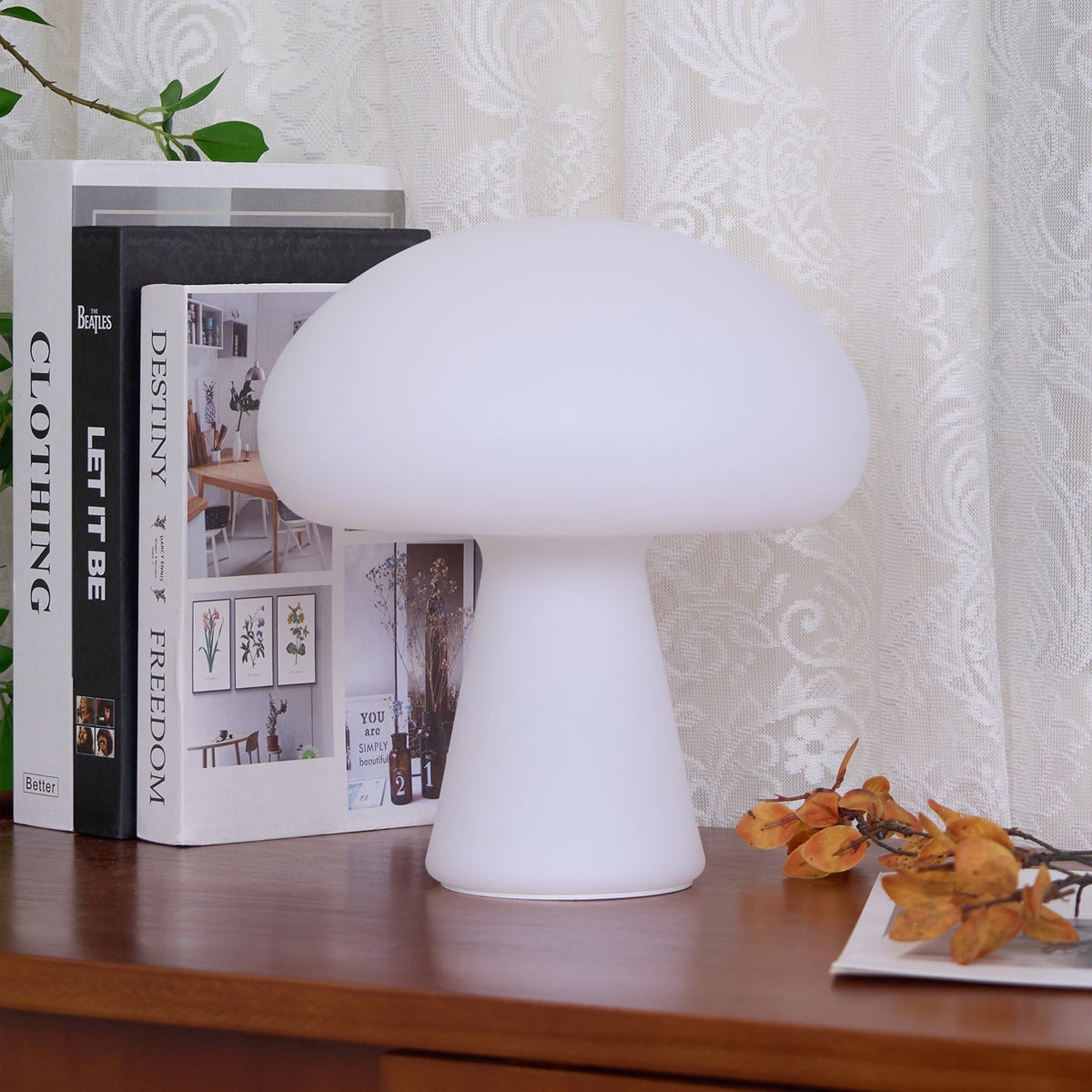 Ombra lampă de masă din sticlă, jucăușă