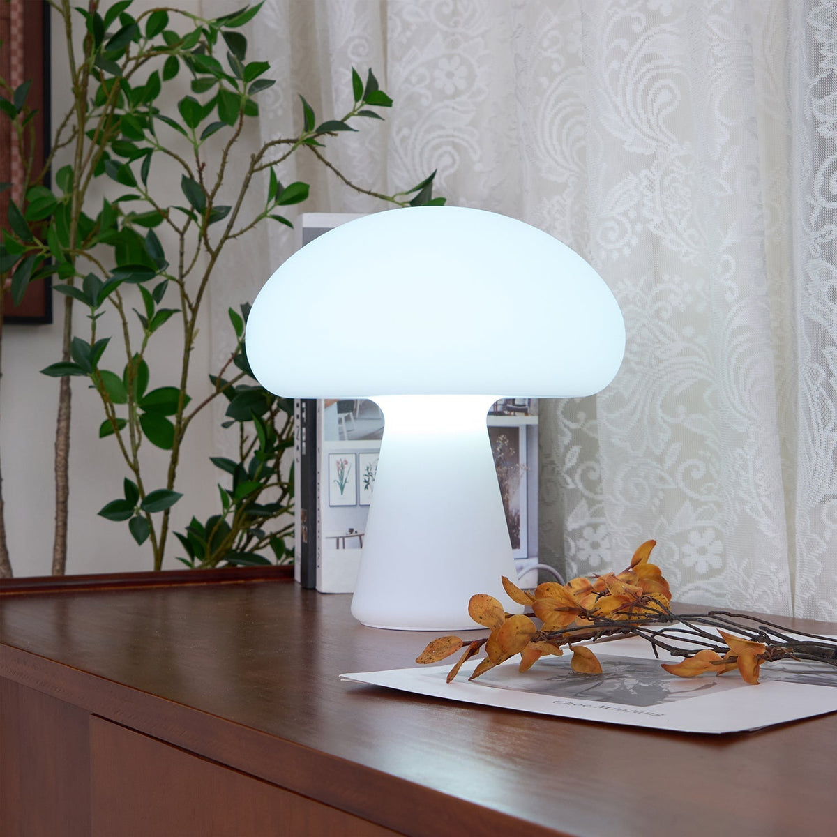 Ombra lampă de masă din sticlă, jucăușă