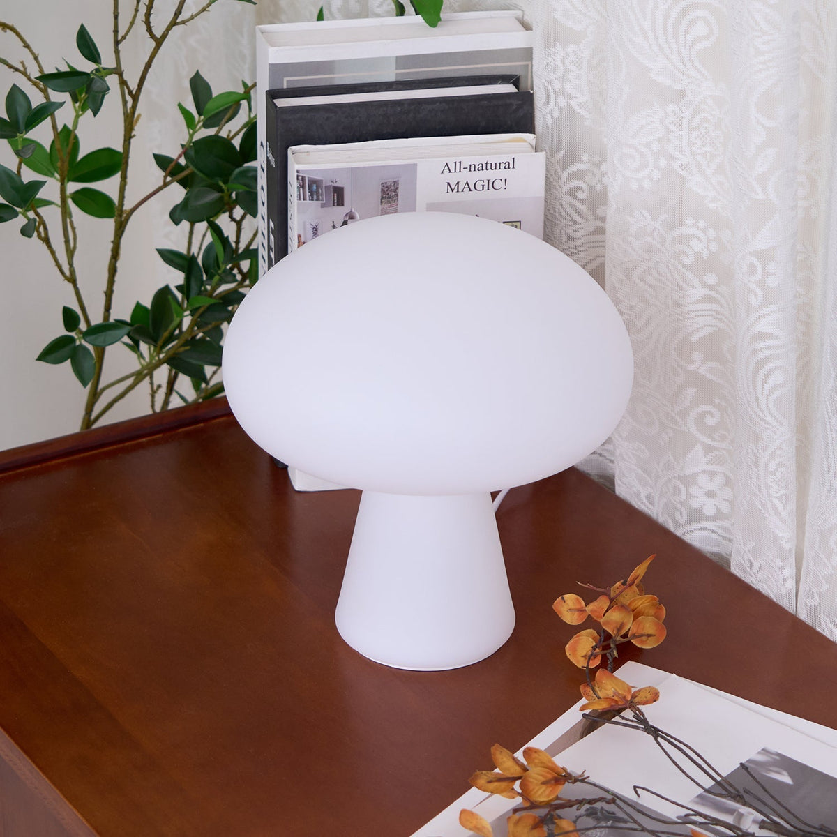 Ombra lampă de masă din sticlă, jucăușă