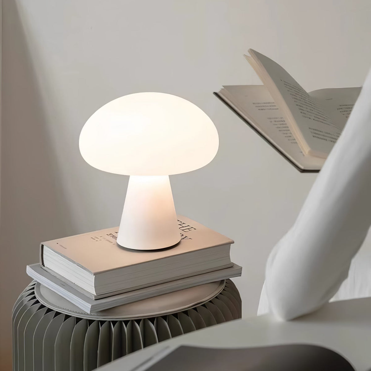 Ombra lampă de masă din sticlă, jucăușă