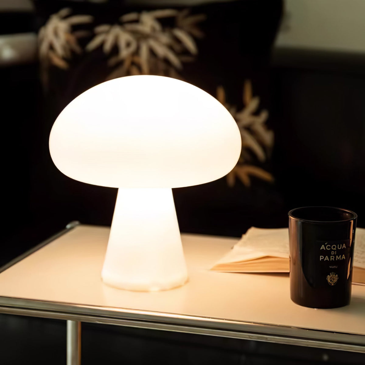 Ombra lampă de masă din sticlă, jucăușă