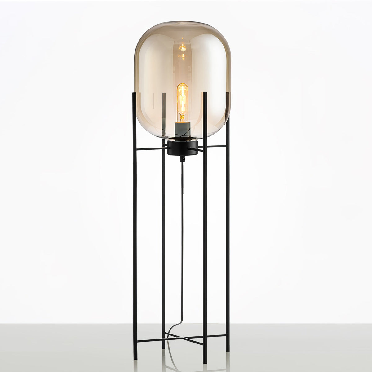 Liorivelia lampadar din sticlă, industrial