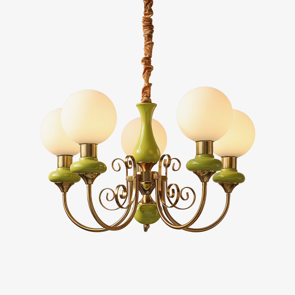 Evanthe candelabru din sticlă