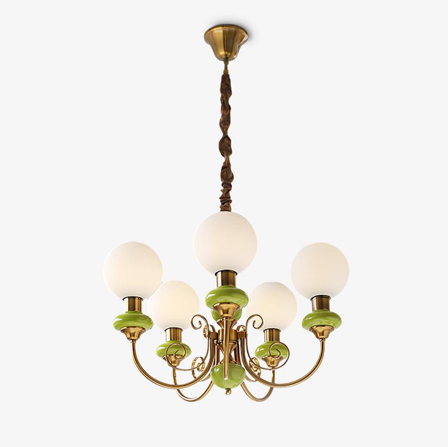 Evanthe candelabru din sticlă