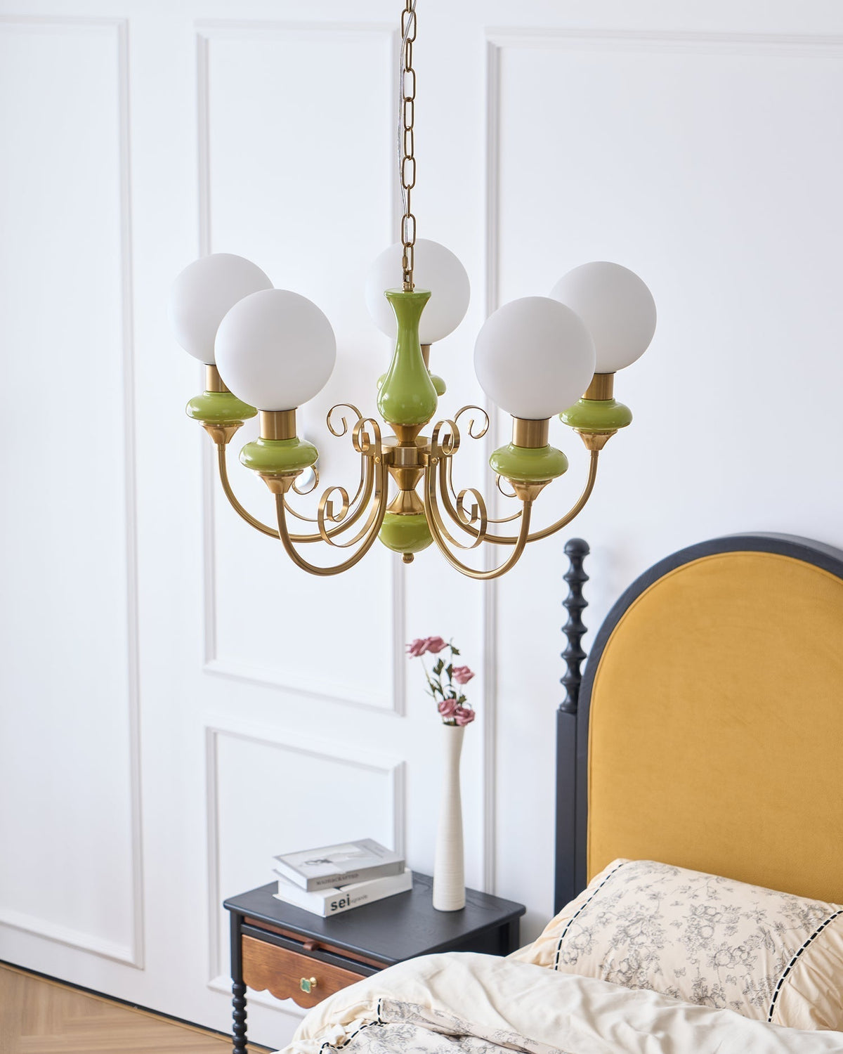 Evsolia candelabru din sticlă