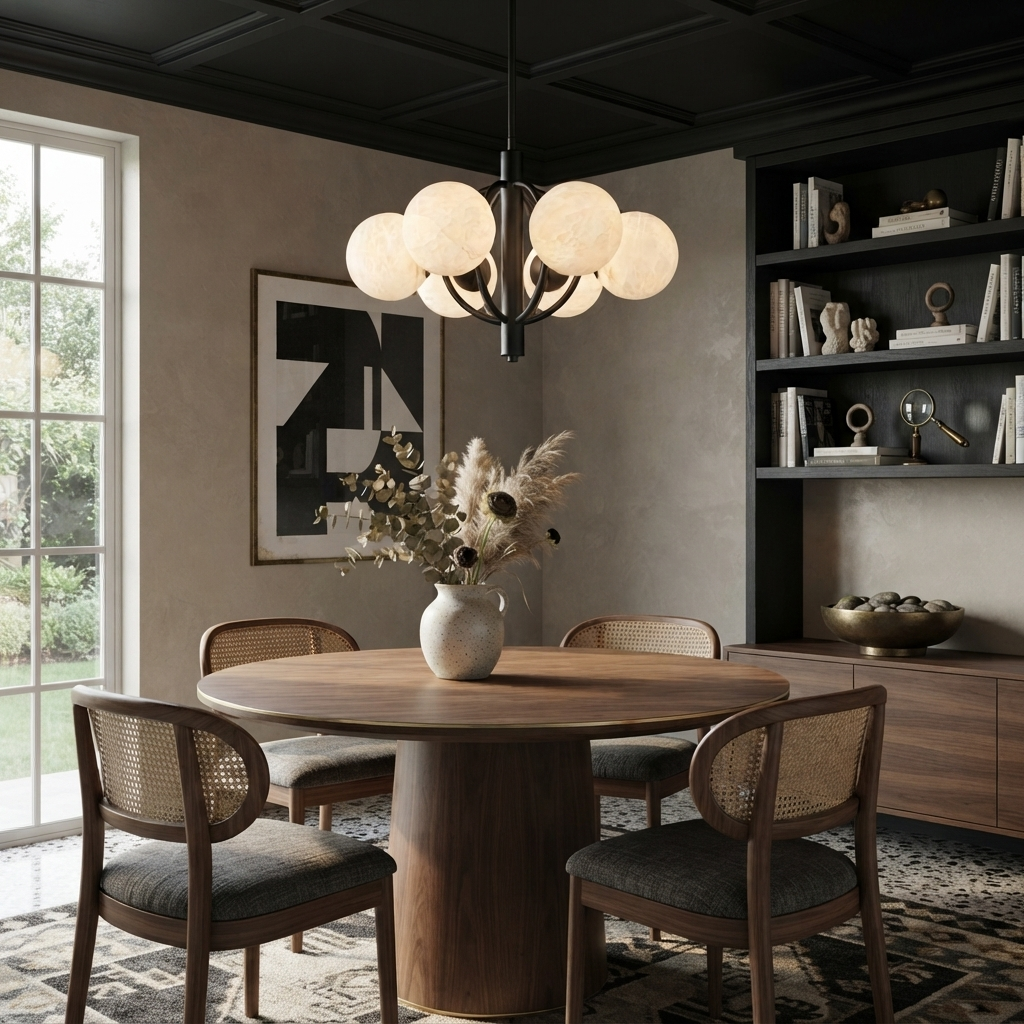Farringcombe Candelabru din alabastru