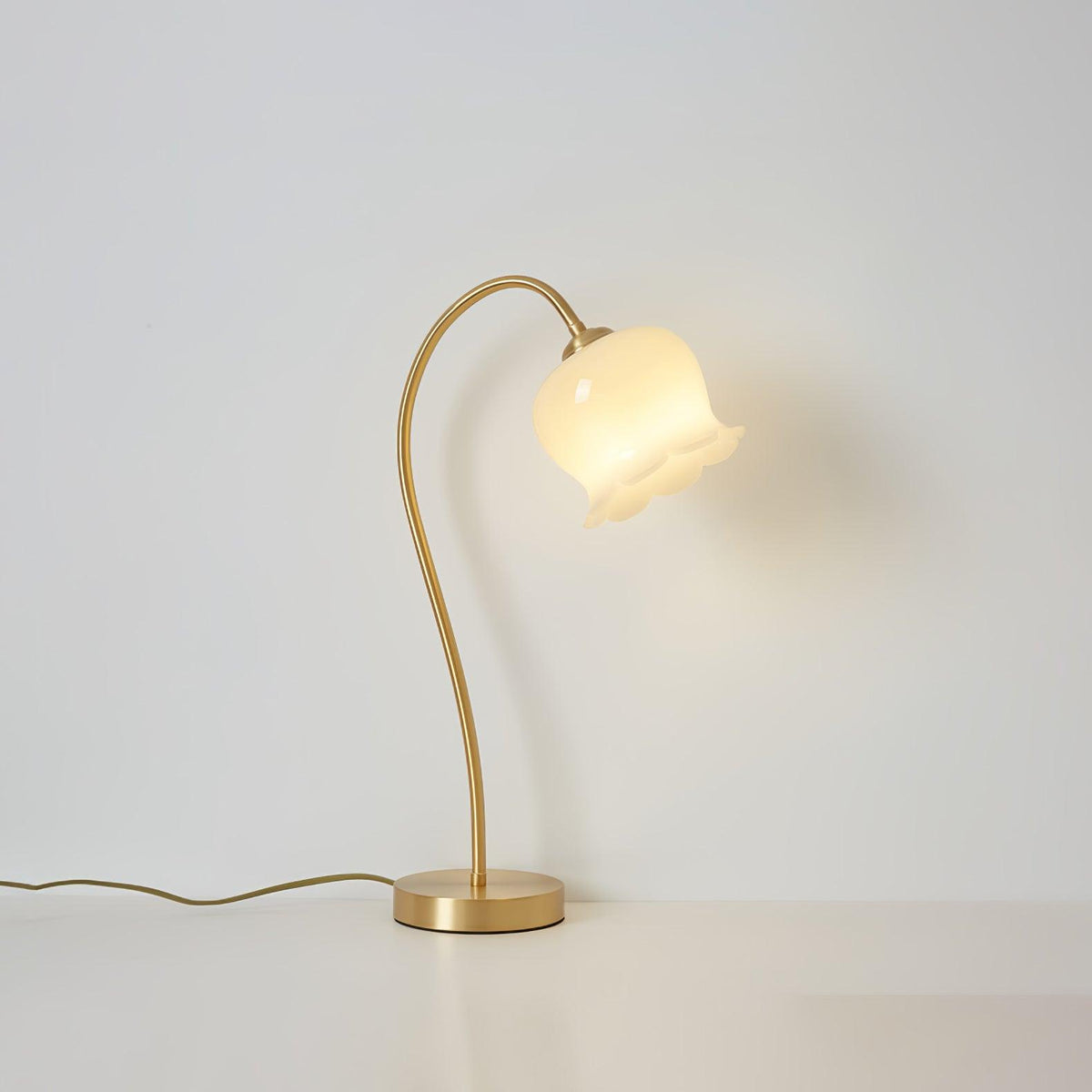 Calvor lampă de masă vintage din alamă
