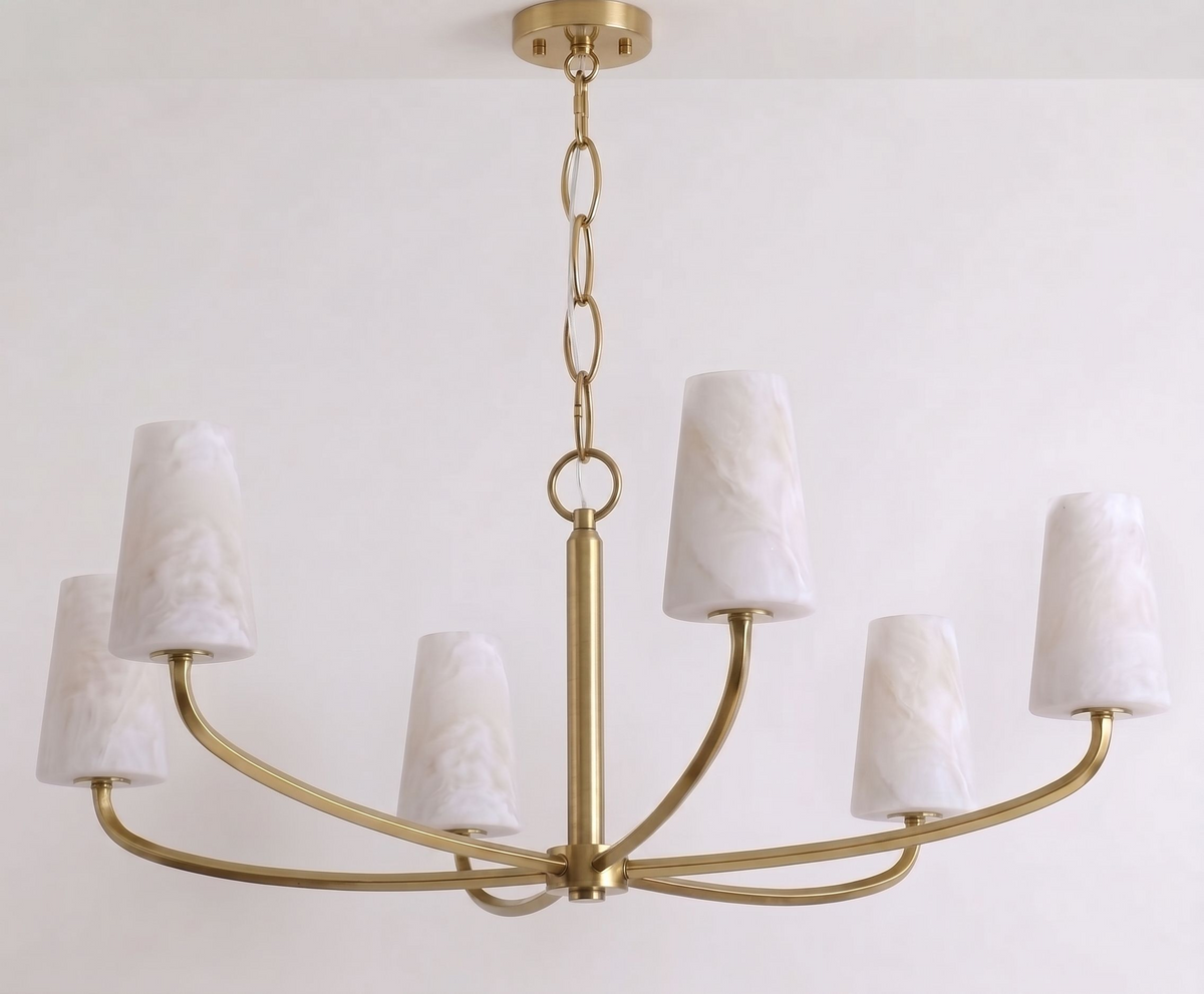 Norford candelabru din alabastru