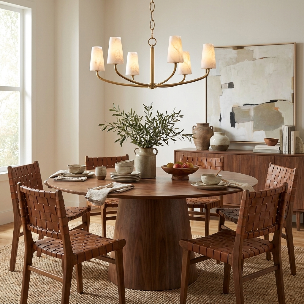 Norford candelabru din alabastru