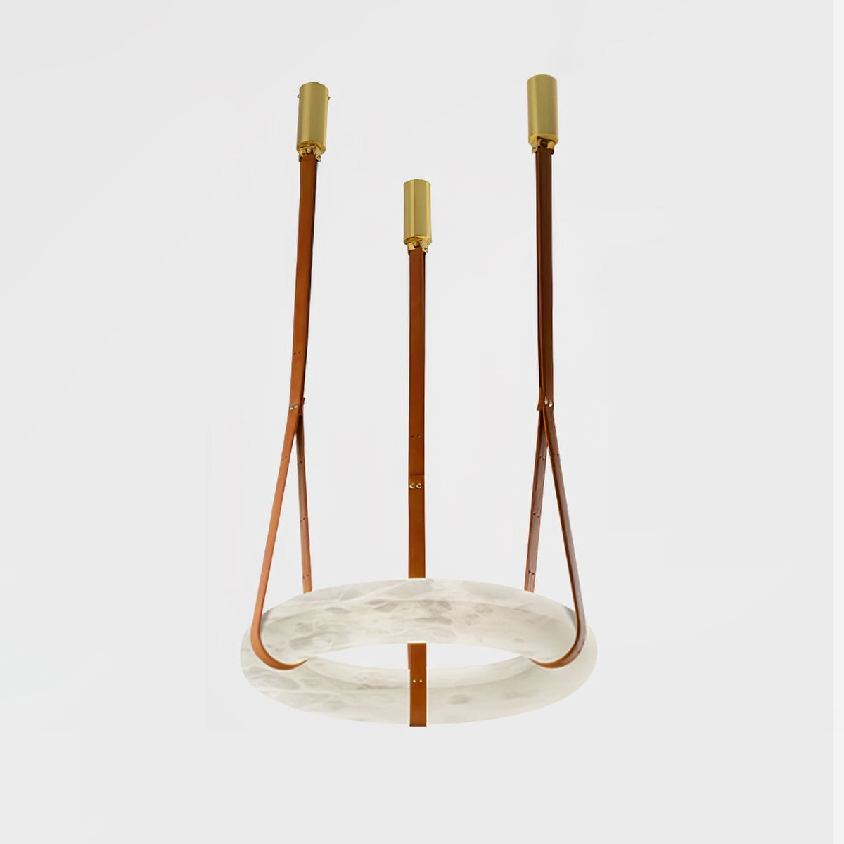 Tarys Candelabre alabastru Varianta cu Curea de Piele B