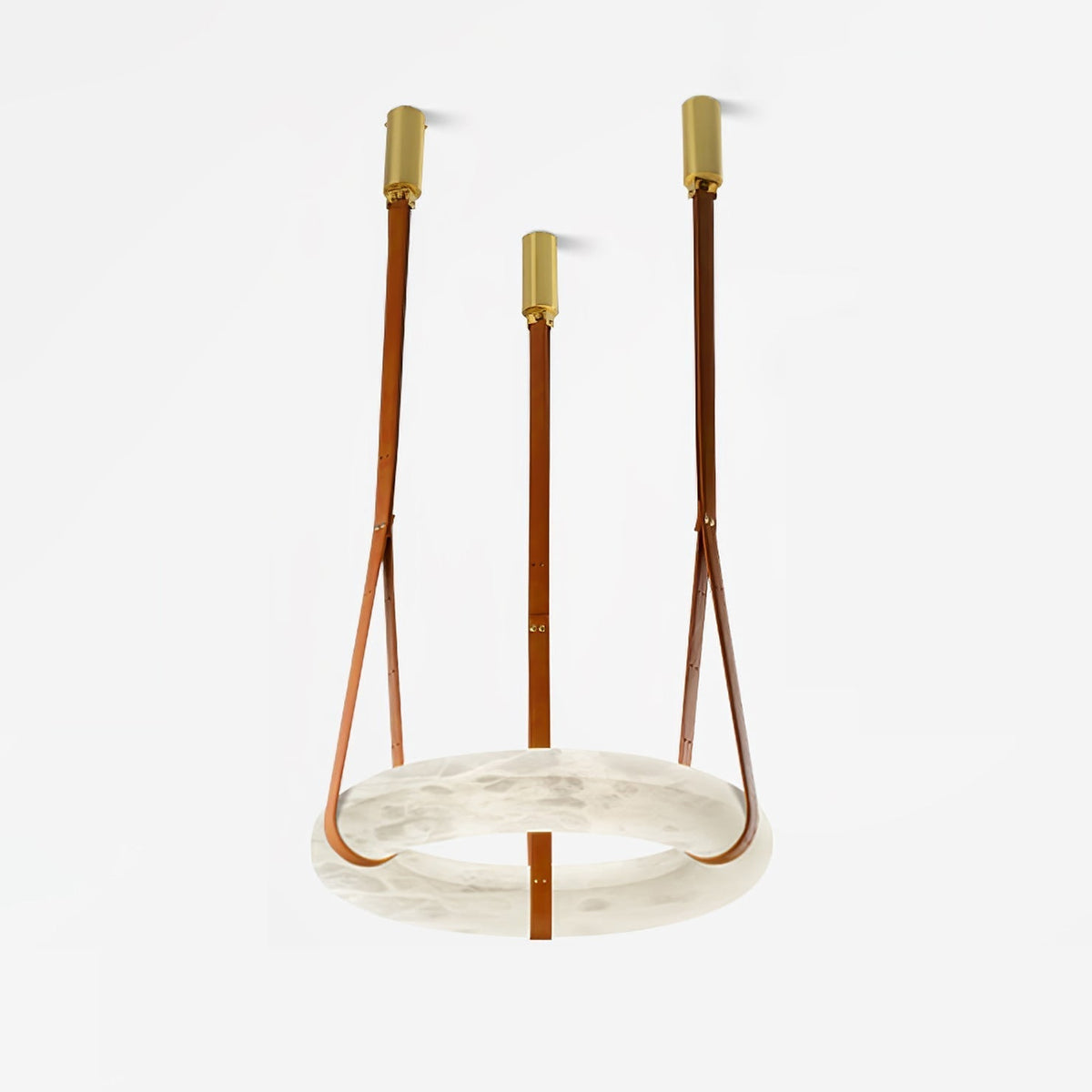 Tarys Candelabre alabastru Varianta cu Curea de Piele B