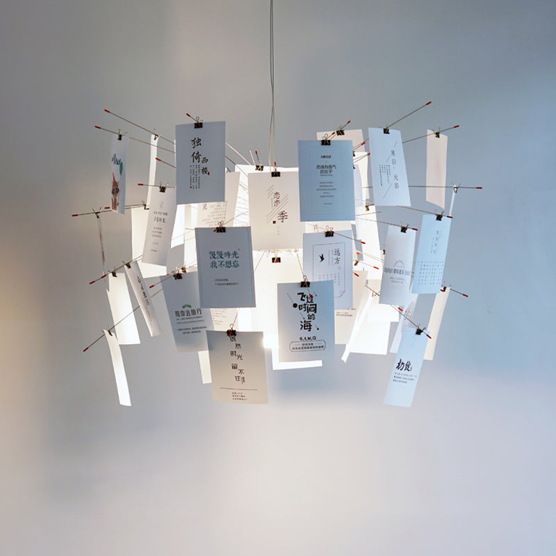 Luninena candelabru din hârtie